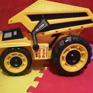 Large toy Caterpillar truck